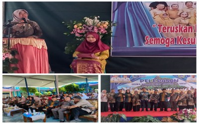 SMP Negeri 1 Lahat: Perpisahan Haru 232 Siswa Kelas IX Menyisakan Kenangan Indah